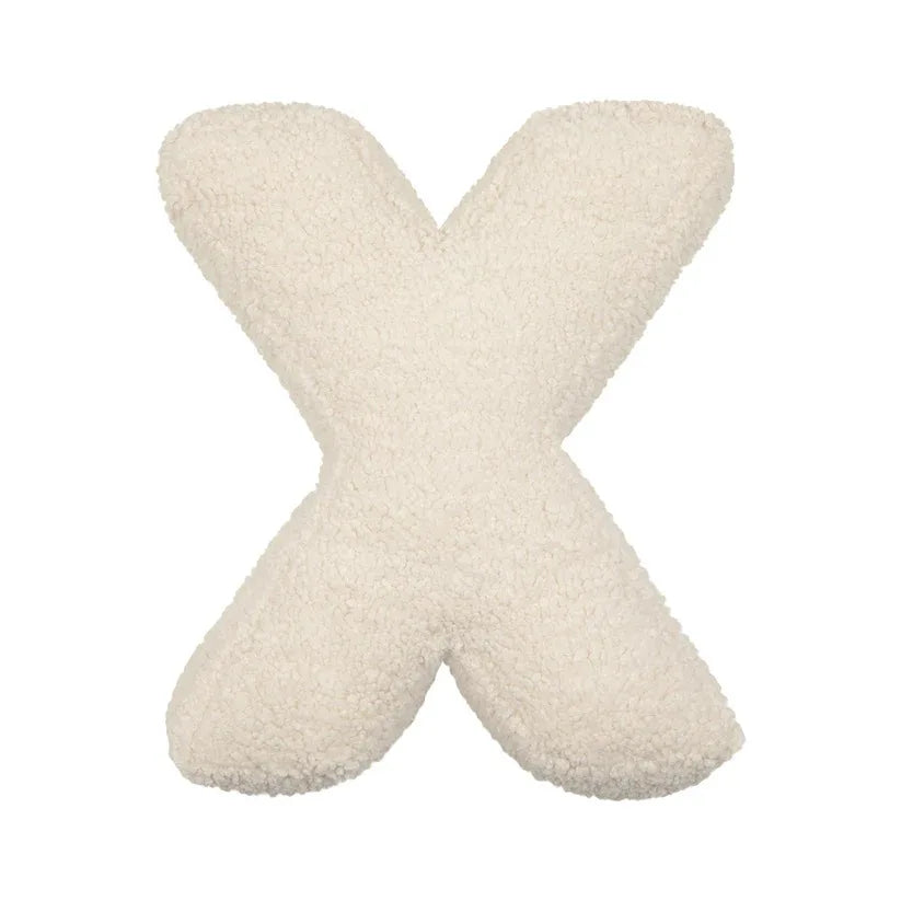 Soft Lambswool Alphabet Cushion