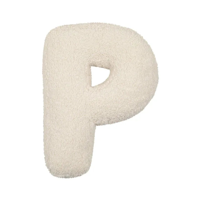 Soft Lambswool Alphabet Cushion