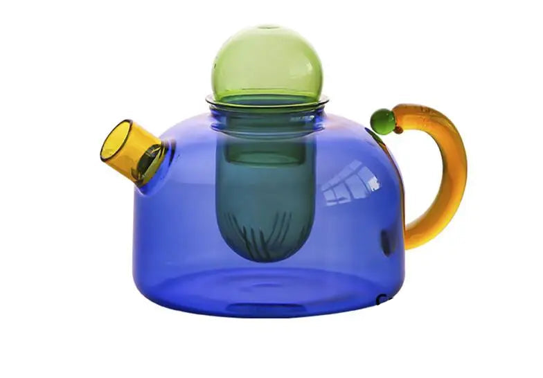 Aura Glass Teapot Mug