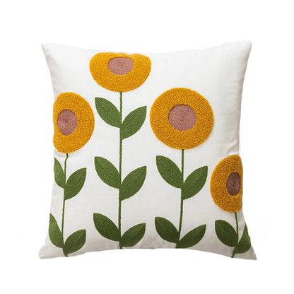 Towering Flowering Pillow