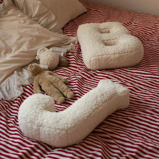 Soft Lambswool Alphabet Cushion