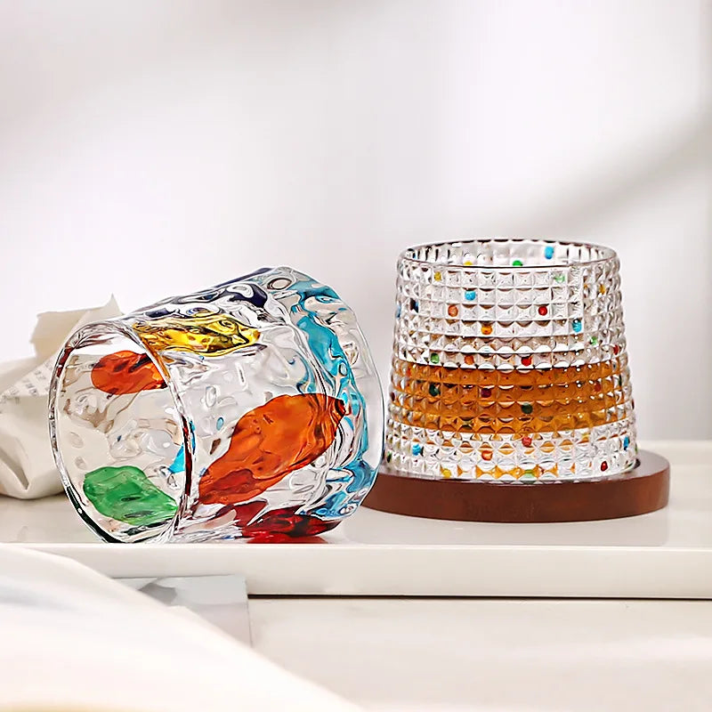 Luster Spin Hand-Painted Tumbler
