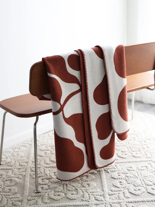 Jacquard Knit Throw