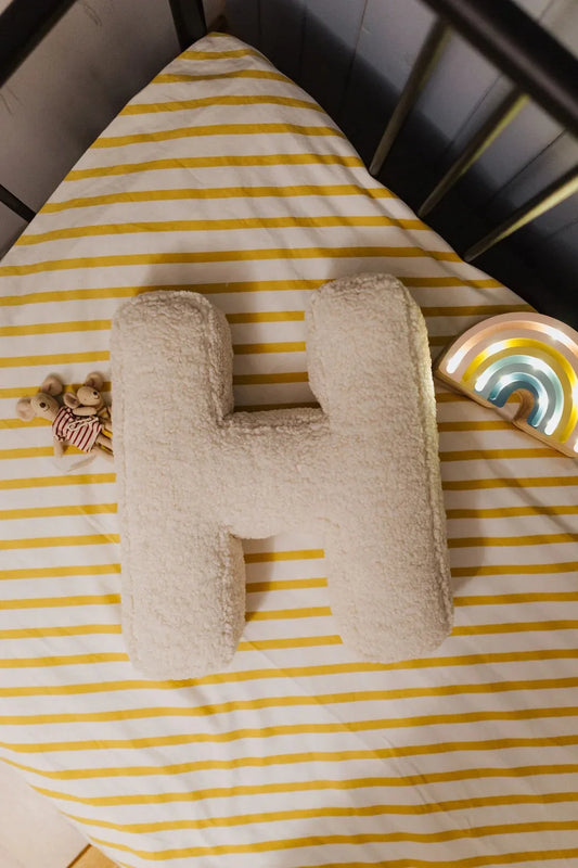 Soft Lambswool Alphabet Cushion