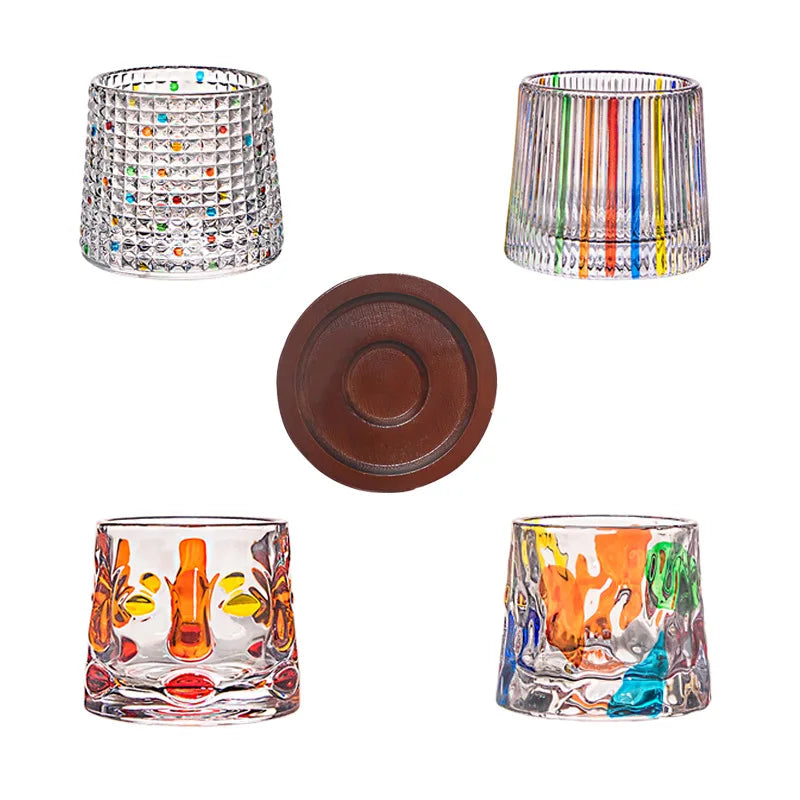 Luster Spin Hand-Painted Tumbler