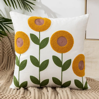 Towering Flowering Pillow