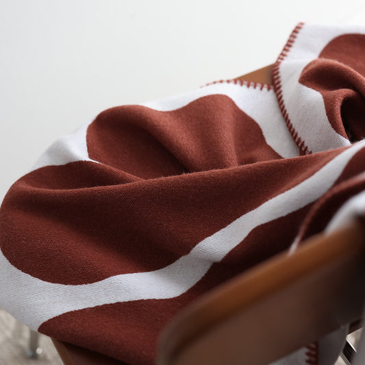 Jacquard Knit Throw